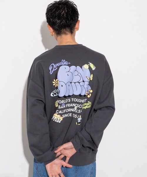 BEN DAVIS（ベンデイビス） トレーナー スウェット ∴WEGO/別注