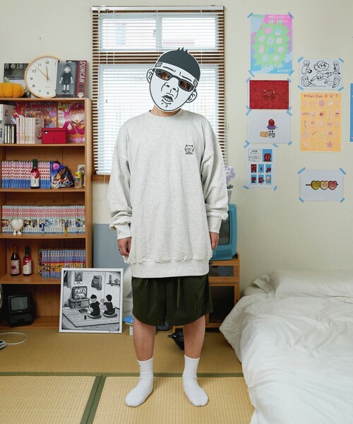 トレーナー スウェット DUNCAN/ダンカン Cat Quantification SWEAT/バックプリント クルーネック スウェット メンズ | FREAK'S STORE | 17