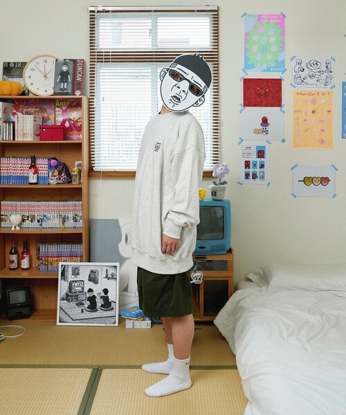 トレーナー スウェット DUNCAN/ダンカン Cat Quantification SWEAT/バックプリント クルーネック スウェット メンズ | FREAK'S STORE | 18