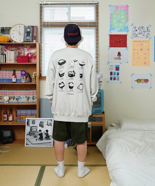 トレーナー スウェット DUNCAN/ダンカン Cat Quantification SWEAT/バックプリント クルーネック スウェット メンズ | FREAK'S STORE | 19