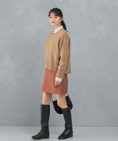 スカート バックファスナーミニスカート : ZOZOTOWN Yahoo!店