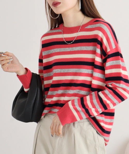 EGLANTINE ニット セーター Eglantine カシミヤブレンドマルチ