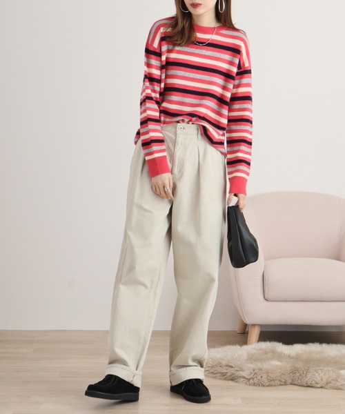 EGLANTINE ニット セーター Eglantine カシミヤブレンドマルチ