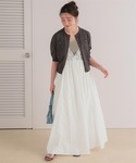 ワンピース バストレースキャミソールワンピースの詳細画像2