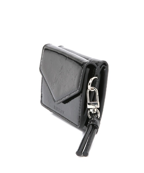 BAYFLOW 財布 メタリック三つ折りウォレット レディース