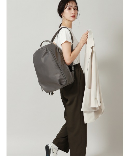 【美品】ace.　リモフィス　ナイロンリュック　グレー Ace リュックサック、デイパック（色：グレー系）｜バッグ