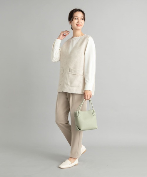 URBAN RESEARCH DOORS ブラウス シャツ クルーネックプルオーバー