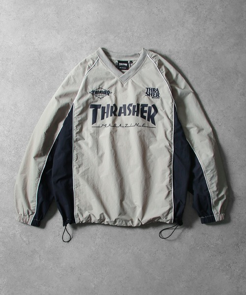 THRASHER 「THRASHER」 ゲーミング ナイロン プルオーバー