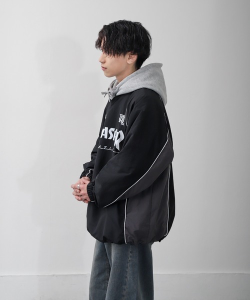 thrasher ウエア THRASHER 「THRASHER」 ゲーミング ナイロン プルオーバー