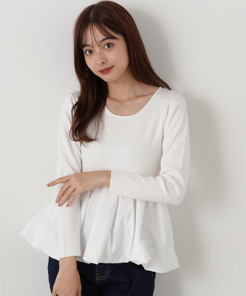 PROPORTION BODY DRESSING ニット セーター フィッシュテール