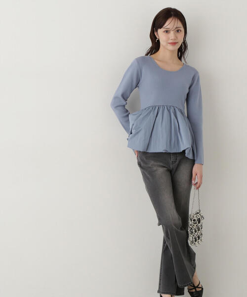 PROPORTION BODY DRESSING ニット セーター フィッシュテール