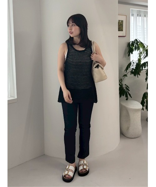 Mila Owen パンツ 裾スリットスキニーデニムパンツ Mila Owen パンツ 裾スリットスキニーデニムパンツ