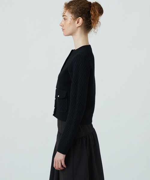 Ballsey 「BALLSEY」 ニットカーディガン S ブラック レディース