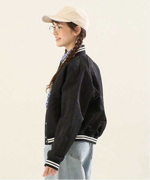 pom ponette junior（ポンポネット ジュニア） スタジャン アウター