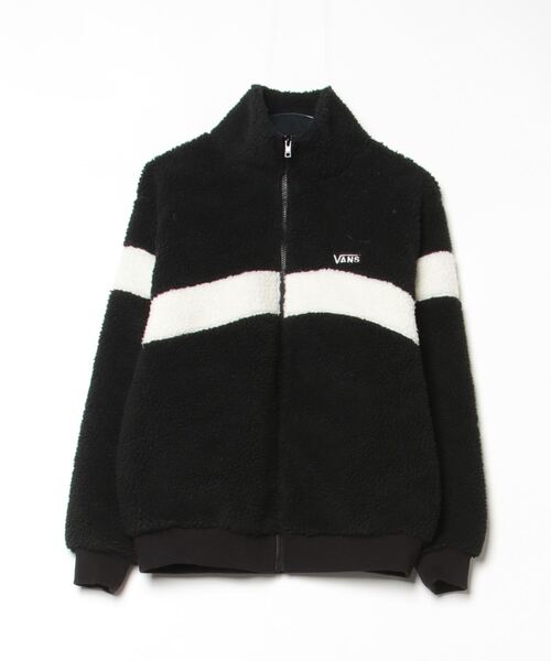 VANS（ヴァンズ） 刺繍ジップアップブルゾン S ブラック メンズ