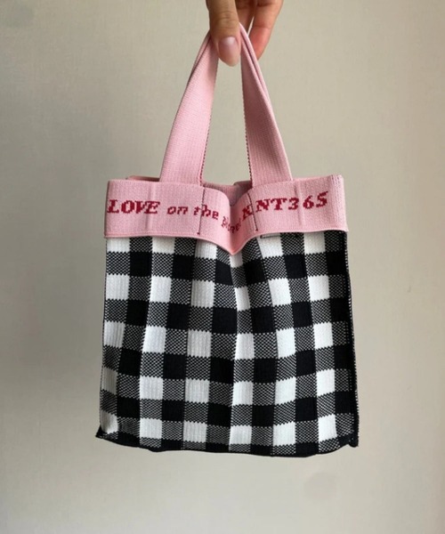 CK×KNT365 Co-Knitty Gingham Rose CK × KNT365 Co-Knitty Gingham Rose | Cath Kidston 日本公式