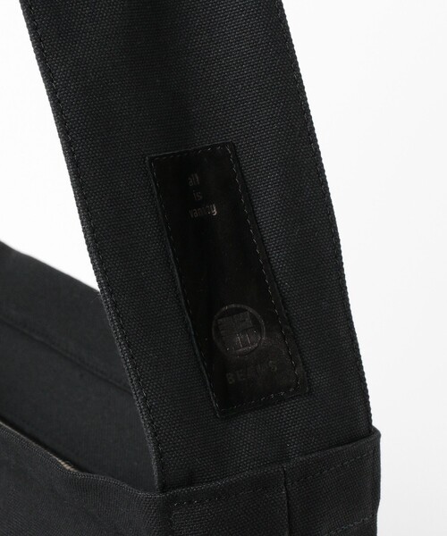 YOROZU JP CANVAS sash shoulder No.2 黒 BEAMS（ビームス）【別注】yorozu / IROHA CANVAS SASH SHOULDER