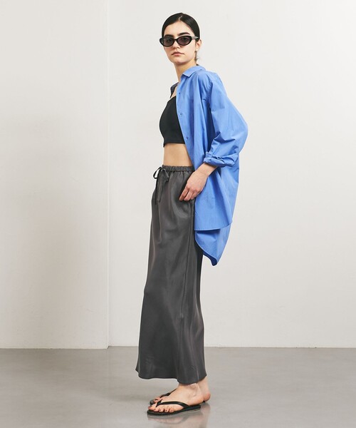 ユナイテッドアローズ　UNITED ARROWS フレアマキシスカート TO UNITED ARROWS＞フレア マキシスカート