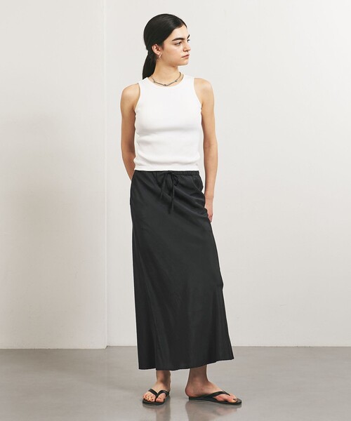 タグ付き新品！ユナイテッドトウキョウ　フレアマキシスカート　ブラック 黒 TO UNITED ARROWS スカート 「TO ARROWS」フレア マキシスカート