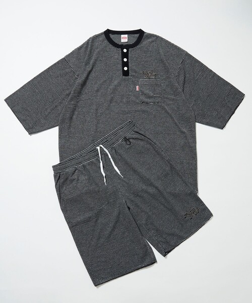 パジャマ SAUVENIR/サウベニア 別注 KANNAIGI by Healthknit/パイル/館内着/ヘルスニット/セットアップ メンズ レディ | FREAK'S STORE | 23
