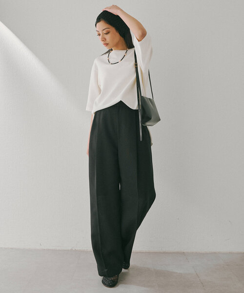 【新品】WhimGazette ウィムガゼット ジュートライクタックパンツ ジュートライクタックパンツ | Whim Gazette(ウィム ガゼット