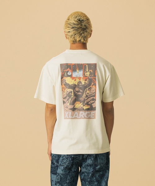 新着入荷の通販 XLARGE tシャツ レディース メンズ TEE S/S TWO COMIC トップス