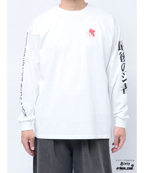 新品未使用】エヴァ×CALNAMUR 最後のシ者 ロンTee 白黒セット