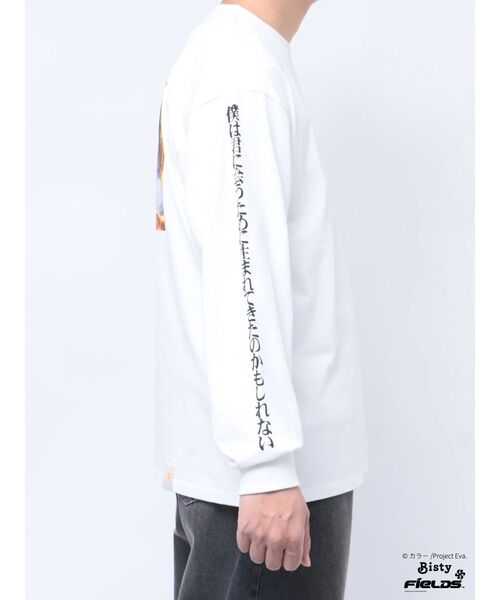 新品未使用】エヴァ×CALNAMUR 最後のシ者 ロンTee 白黒セットの