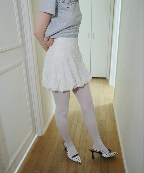 smyeom レースバルーンスカート Lace balloon skirt/レースバルーンスカート（スカート