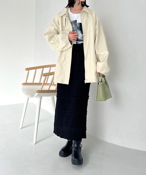 「mystic」 ブルゾン 1 ブラウン レディース_画像8