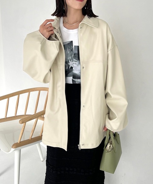 「mystic」 ブルゾン 1 ブラウン レディース_画像9