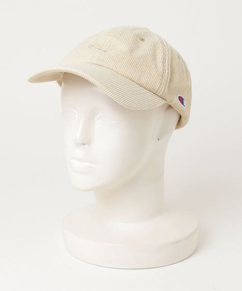 Champion（チャンピオン） 刺繍キャップ - ベージュ メンズ : ZOZOTOWN