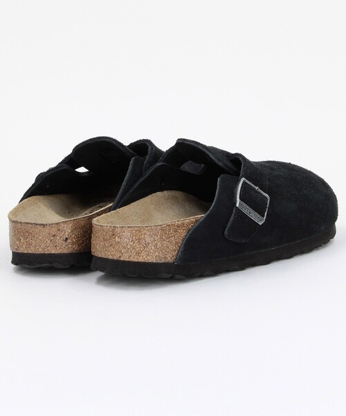 ビルケンシュトック 　ボストン　ブラック　サンダル　レザー　36 BIRKENSTOCK BOSTON Natural Leather ( REGULAR FIT ) BLACK