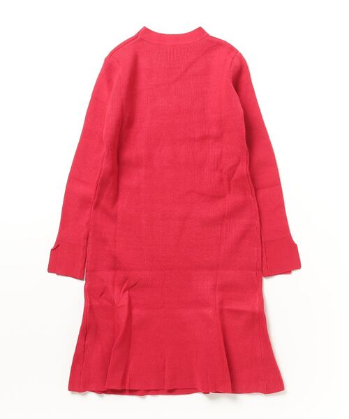 「gossip！ロサンゼルス」 ニットワンピース FREE レッド レディース_画像2