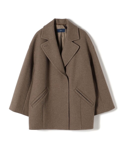 SHIPS ブラウン フード付き コート SHIPS - SHIPS ブラウンフードコートの通販 by かおり's shop