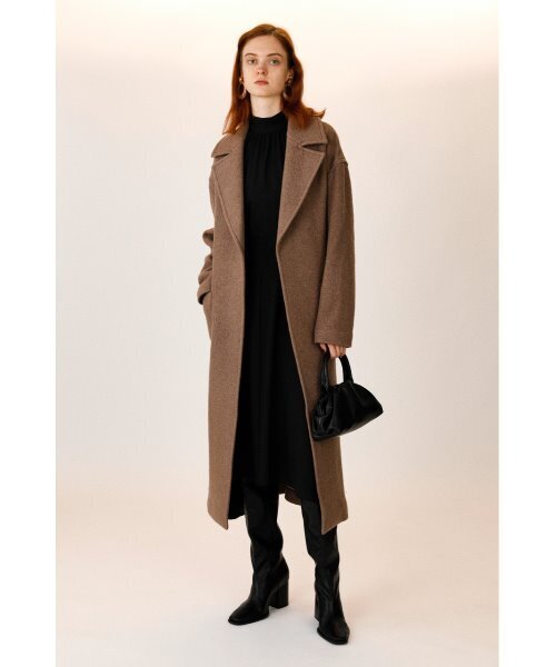 SLY（スライ） チェスターコート 1 グレー レディース : ZOZOTOWN