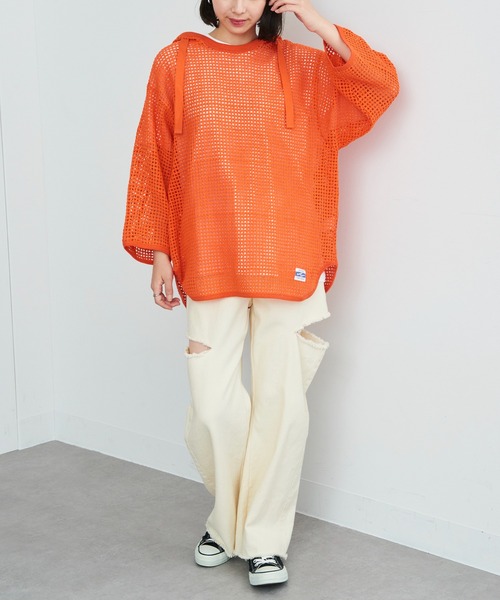 ✡【新品未使用】ARMY TWILL メッシュフード付きパーカー ARMY TWILL（アーミーツイル）Cotton Mesh Hoodie - hinataストア