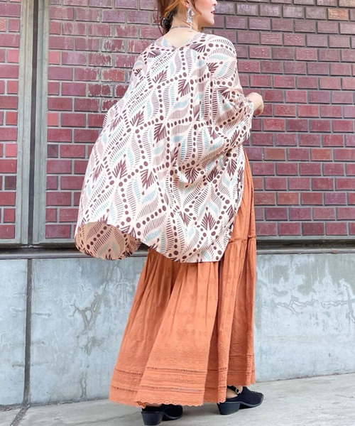 ロング スカート 「チャイハネ」ボホアンシフリー刺繍スカート | チャイハネ | 16