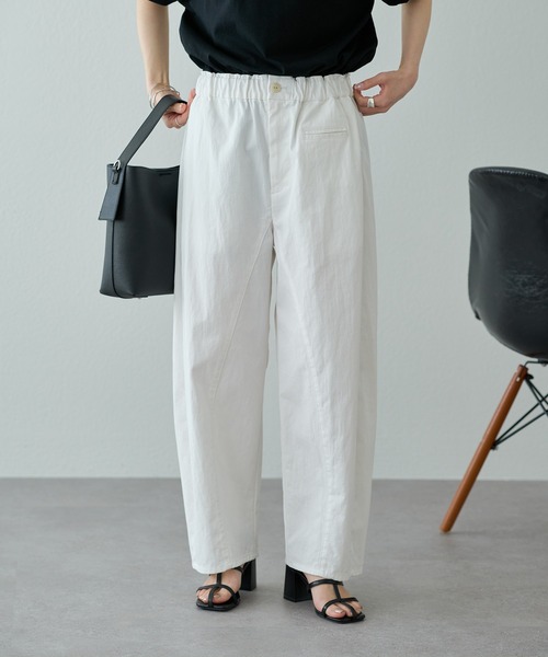 新品BELL STAMP WEAR FLAPPU CHINO チノパン　パンツ ANGIE チノパン カーブ チノ パンツ レディース : ZOZOTOWN