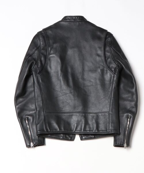 Schott / レザージャケット・ブルゾン/34/レザー/BLK Schott N.Y.C（ショット） 「schott」 レザーブルゾン 34 ブラック