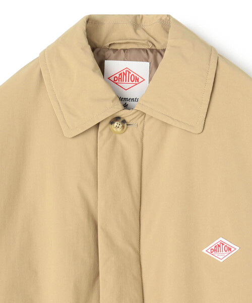 Danton（ダントン） ステンカラーコート X-SMALL ベージュ レディース