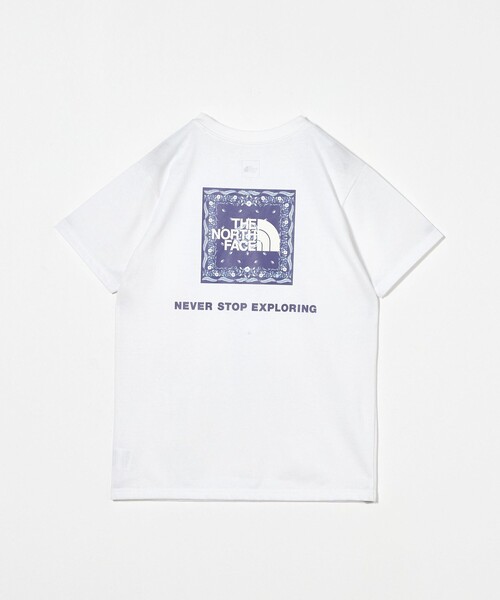 THE NORTH FACE tシャツ 「THE FACE」バンダナスクェア ロゴT