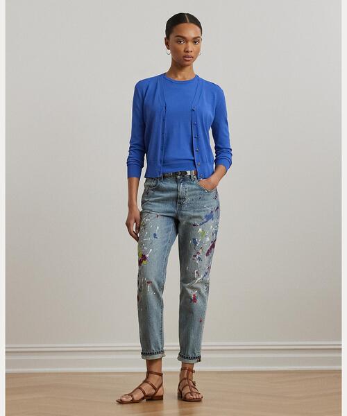 LAUREN RALPH カーディガン Vネック レディース : ZOZOTOWN Yahoo!店