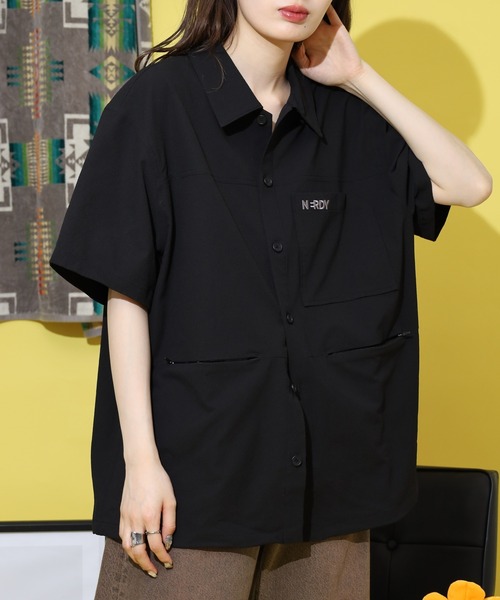 NERDY シャツ シアサッカーシャツ メンズ レディース : ZOZOTOWN Yahoo