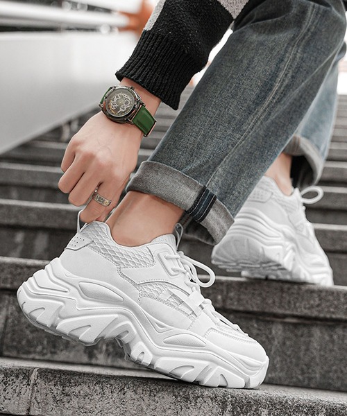 shoes365 スニーカー 「SHOES 365」厚底スニーカー メンズ : ZOZOTOWN