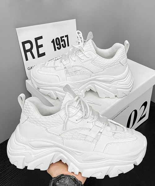 mikiosakabeMSS25 SH01 ホワイト スニーカー 39 NEW JEWELRY CONFUSINGⅡGARDEN / IVORY / MIKIOSAKABEスニーカー