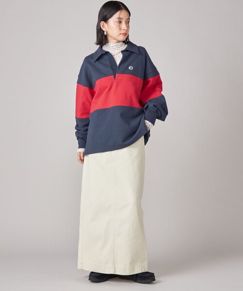 SHIPS（シップス） スカート SHIPS NINE CASE:「洗濯機可能」フロント