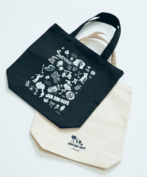 Chocomoo トートバッグ 「Chocomoo×JUN＆ROPE'」コラボ