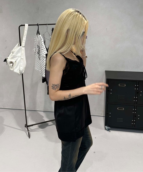 sedacle girl（セダクルガール） チュニック ランジェリー風キャミ