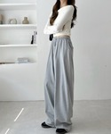 ワイドパンツ スウェットパンツ ジャージ 着心...の詳細画像2